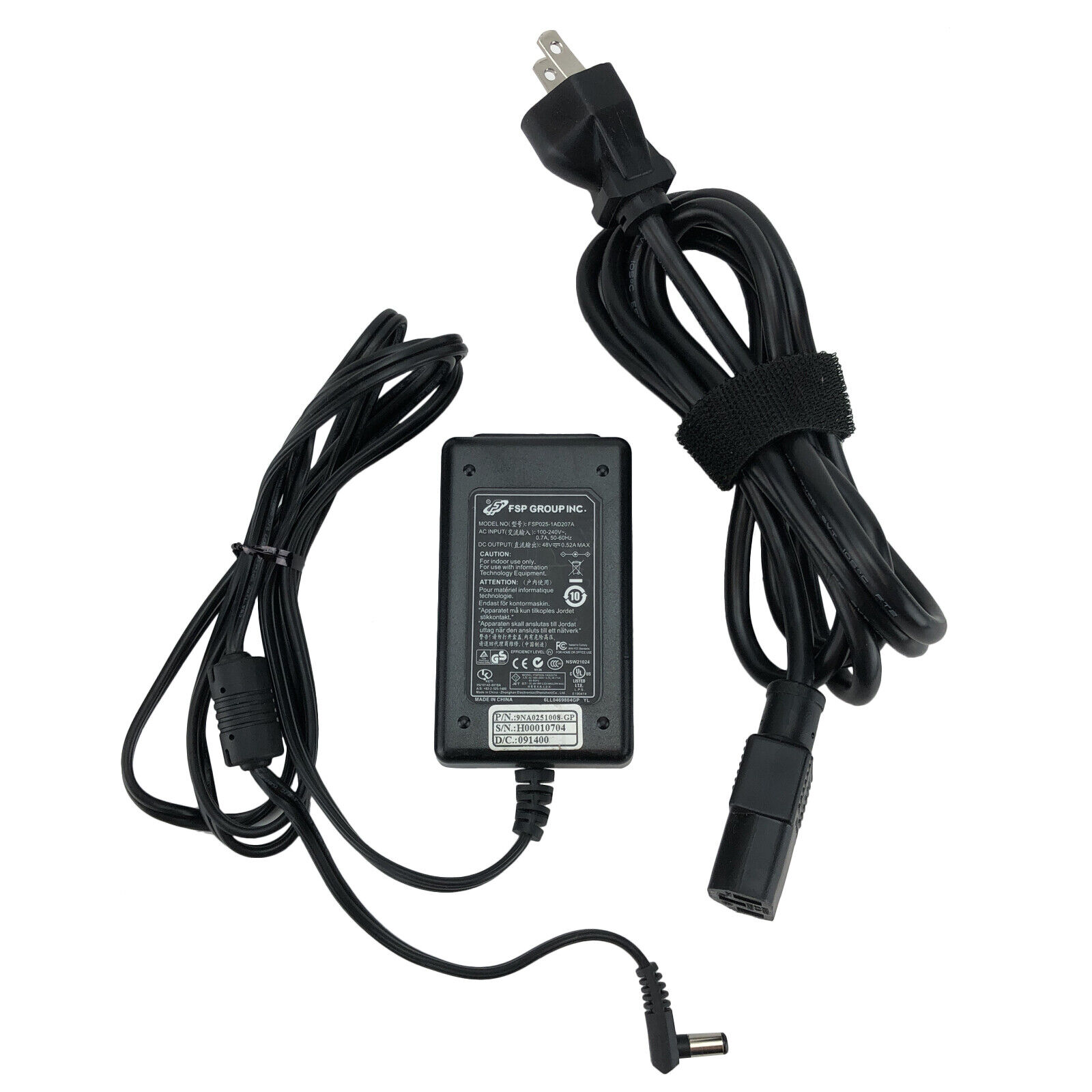 *Brand NEW*Genuine FSP 9NA0251012-GP 48V 0.52A 25W AC Adapter Power Supply